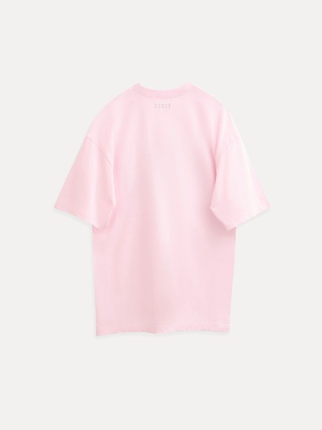 Women's polo neck shirt CONTE ELEGANT LD 3040, s.170-92, pink-girls - 2