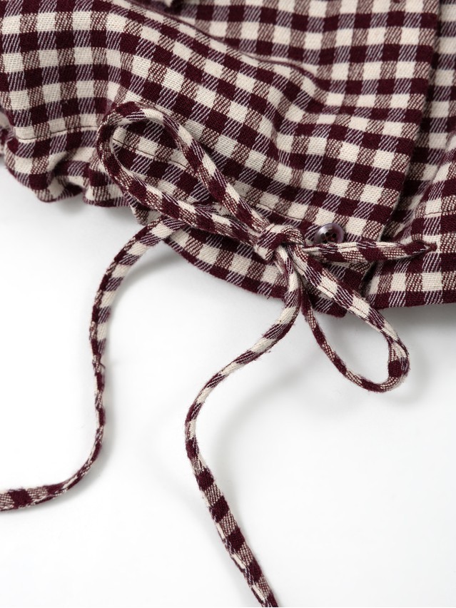 Women's shirt CONTE LRU 3611, s.170-84-90, burgundy-ecru check - 11