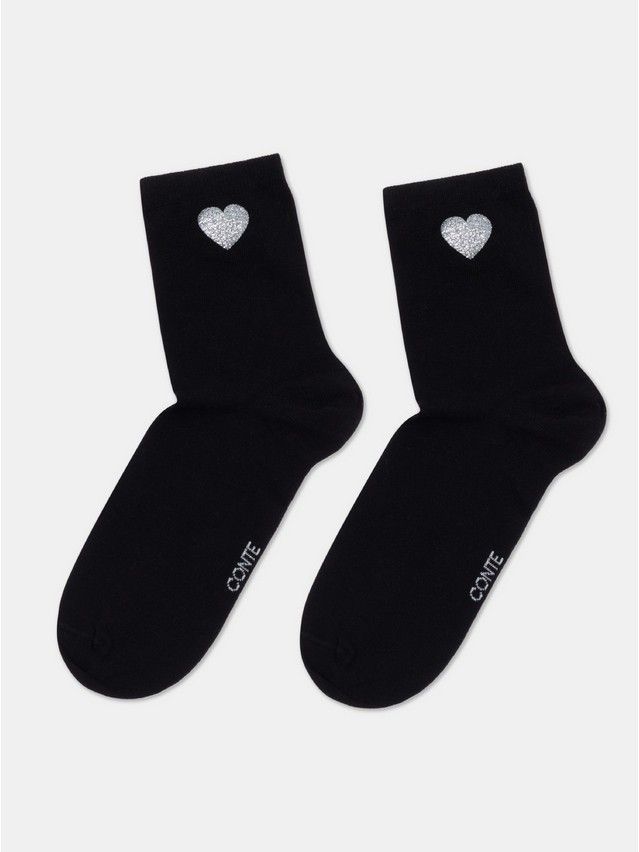 Women's socks CONTE ELEGANT CLASSIC, s.23-25, 427 black - 4