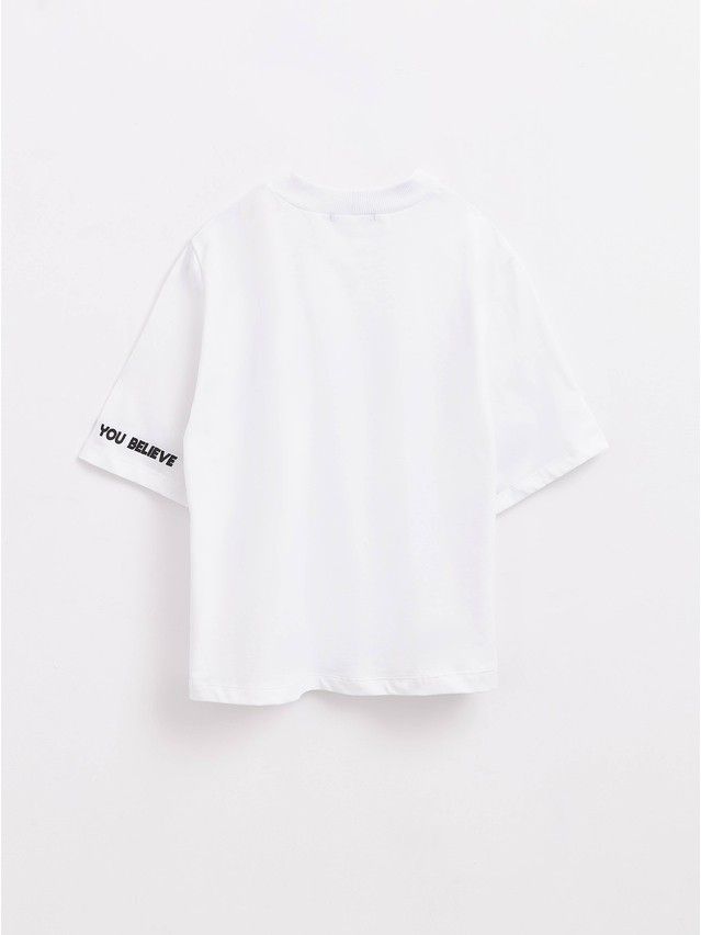 Women's polo neck shirt CONTE ELEGANT LD 1658, s.170-92, white - 6
