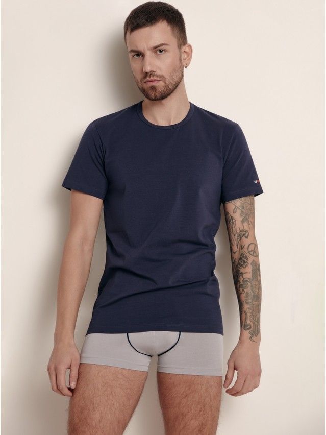 Men's sweatshirt DiWaRi BASIC MF 309-10, s.170,176-100, dark lilac - 1