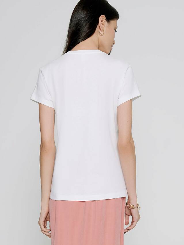 Women's t-shirt LD 1116, s.170-100, white - 2