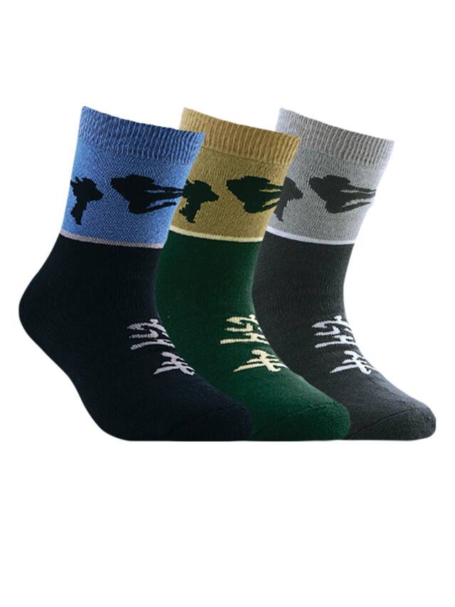 Children's socks CONTE-KIDS SOF-TIKI, s.20, 092 dark green - 1