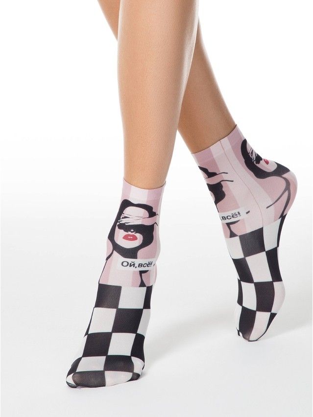 Women's socks FANTASY 17С-34SP, rives. 36-39, 045 - 1