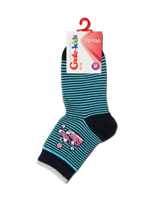 Children's socks CONTE-KIDS TIP-TOP, s.24-26, 298 turquoise - 2