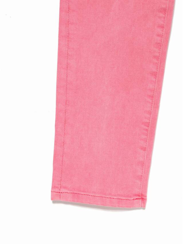 Skinny jeans with High rise CON-236, s.170-102, washed candy pink - 9