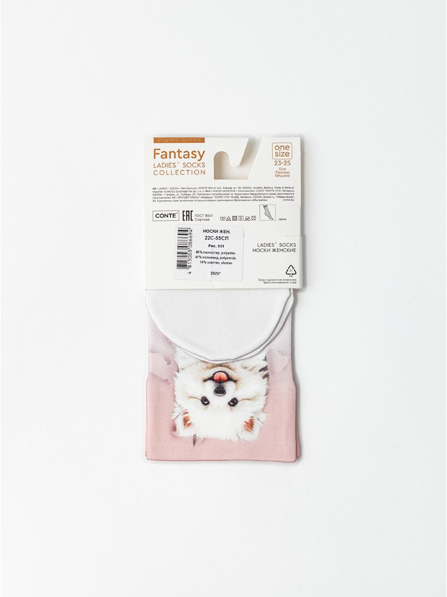 Women's socks CONTE ELEGANT FANTASY, s.23-25, 931 - 5