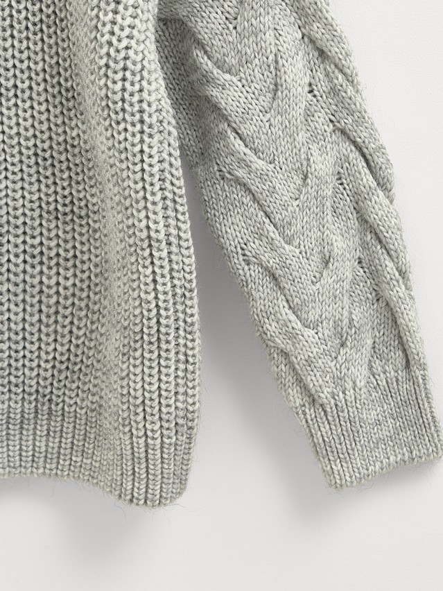 Women's pullover CONTE ELEGANT LDK24136, s.170-84, gray melange - 8