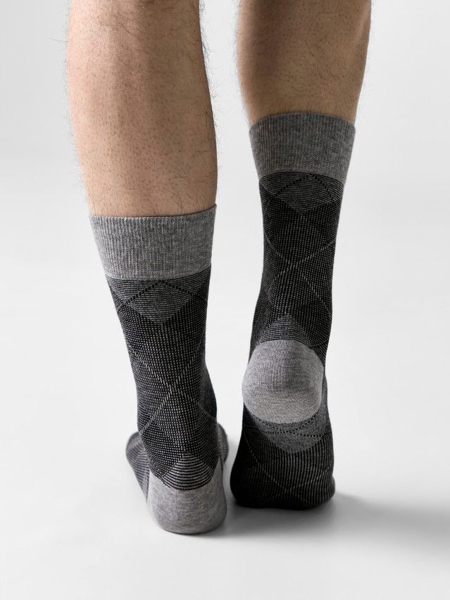 Men's socks CONTE, s.25, 970 grey - 2