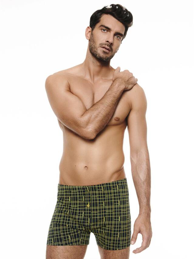 Men's underpants DiWaRi SHAPE MBX 201, s.78,82, navy-yellow - 3