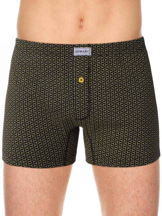 Men's underpants DiWaRi SHAPE MBX 202, s.78,82, navy-yellow - 3