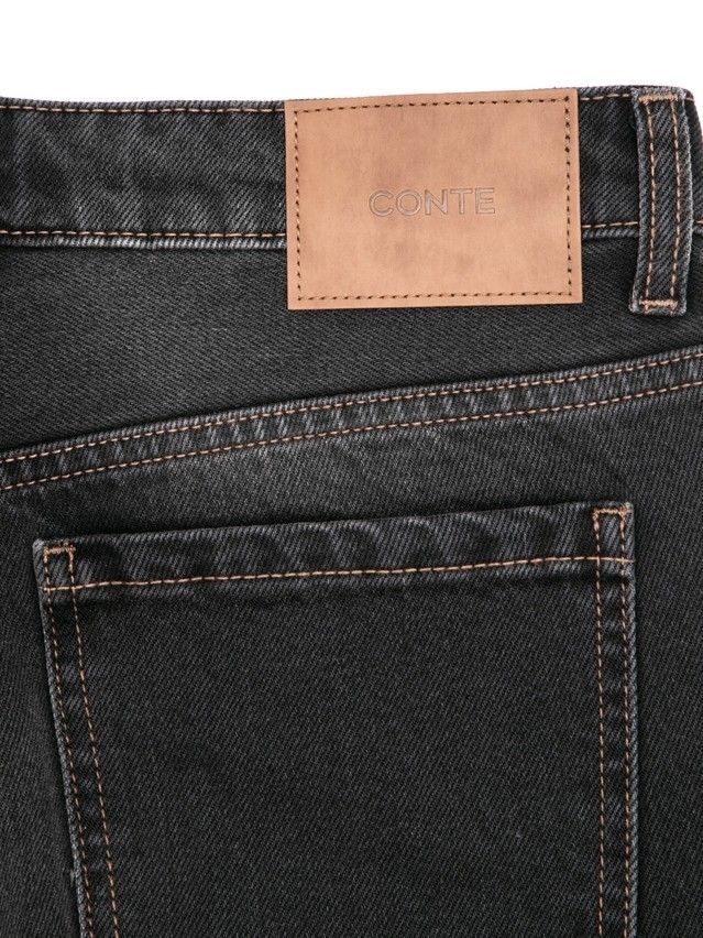 Women's jeans CONTE CON-960, s.164-90, washed black - 10