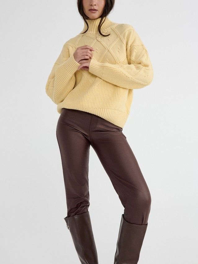 Women's pullover CONTE ELEGANT LDK23104, s.170-84, panna cotta - 1