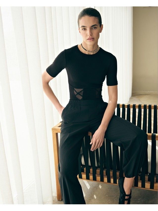Women's bodysuit CONTE ELEGANT LBD 3063, s.170-84-90, black - 4