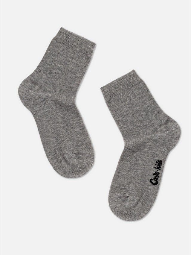 Children's socks CONTE-KIDS TIP-TOP, s.21-23, 000 grey - 1