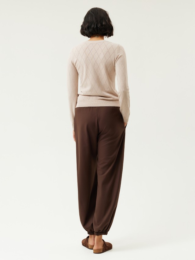 Women's trousers CONTE LBK 4000, s.170-84-90, dark brown - 2