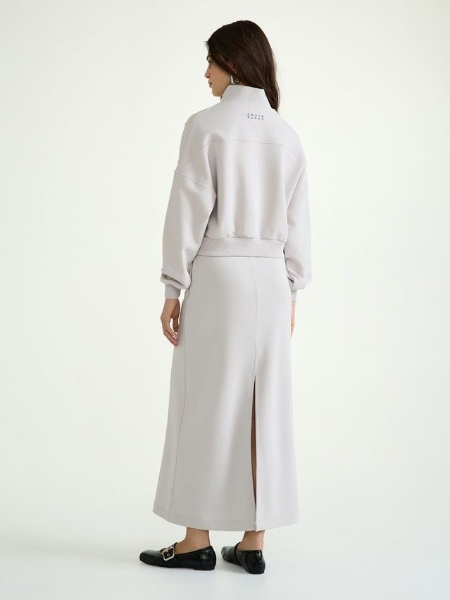 Women's skirt CONTE ELEGANT LU 3080, s.170-90, grey sand - 2