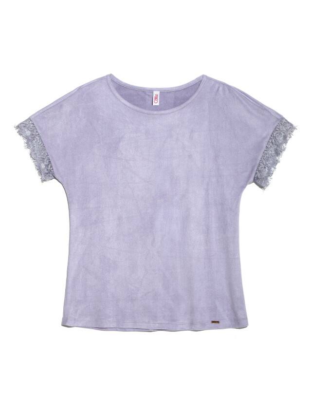 Women's polo neck shirt CONTE ELEGANT LD 917, s.170-104, lavender frost - 5
