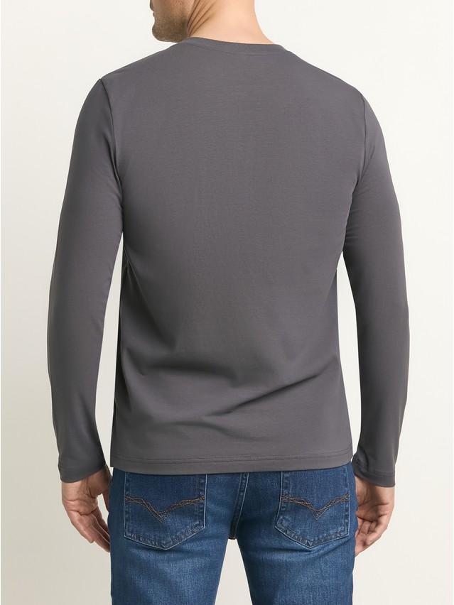 Men's polo neck shirt DIWARI BASIC MEN MD 4030, s.176,182-92, graphite - 2