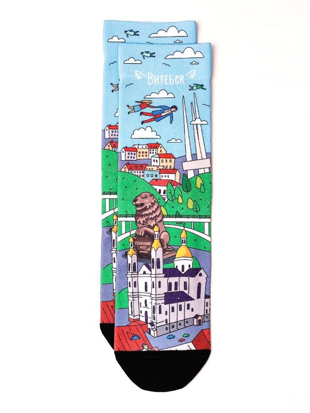 Women's socks CONTE ELEGANT CLASSIC, s.23-25, 1206 multicolor - 1