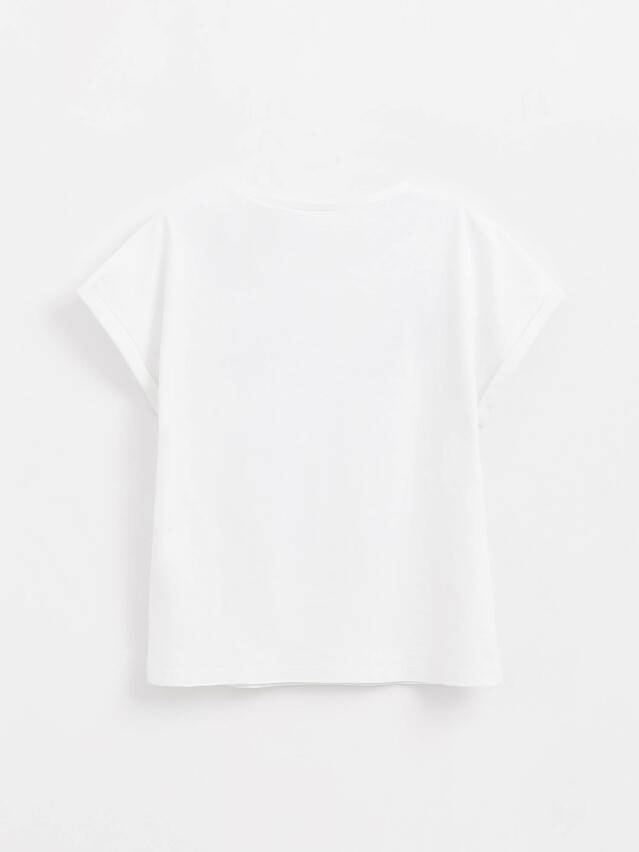 Women's polo neck shirt CONTE ELEGANT LD 1789, s.170-92, white - 5