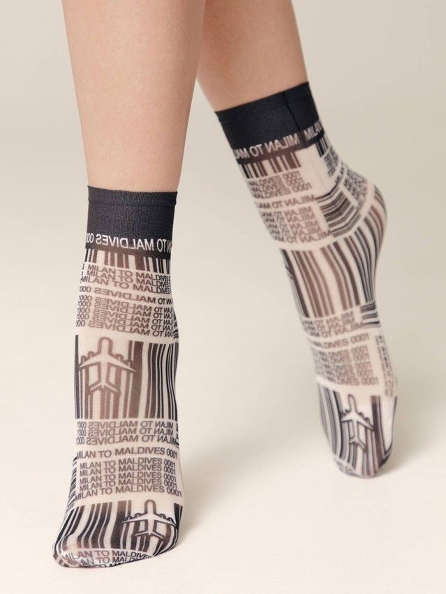 Women's socks CONTE ELEGANT FANTASY, s.23-25, 257 - 2
