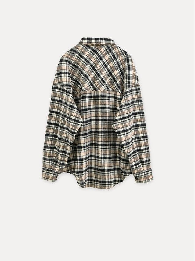 Women's shirt CONTE LRU 3323, s.170-84-90, black-beige check - 6