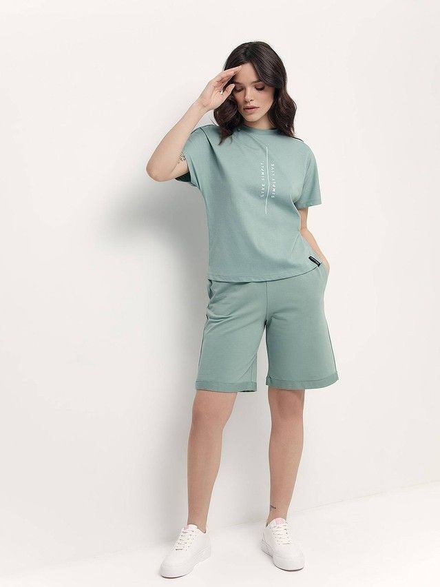 Women's shorts CONTE ELEGANT LS 1752, s.170-90, green - 1
