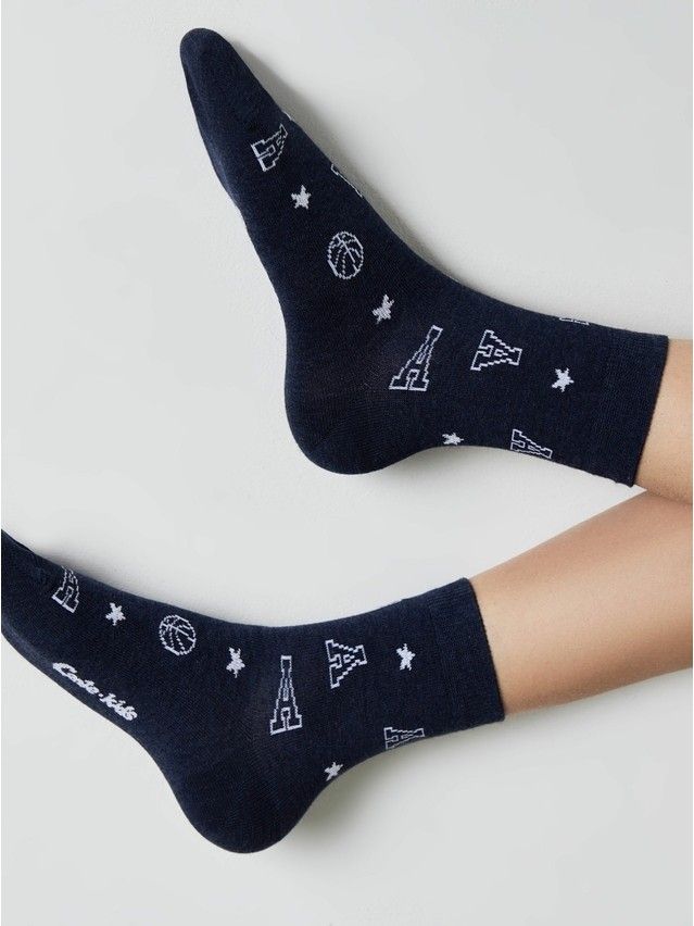 Children's socks CONTE-KIDS TIP-TOP, s.20, 981 navy - 1