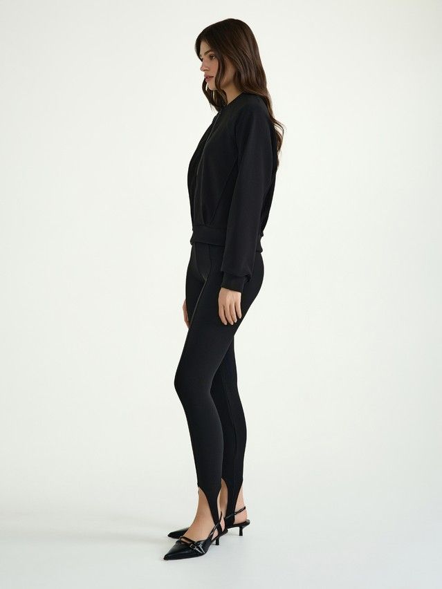 Women's leggings CONTE ELEGANT LLG 3140, s.164-102, black - 4