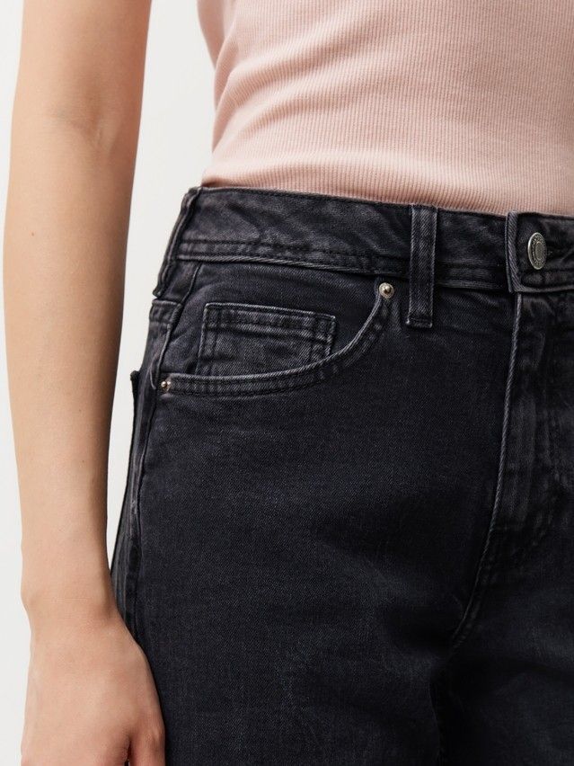 Women's jeans CONTE CON-972, s.164-94, washed black - 8