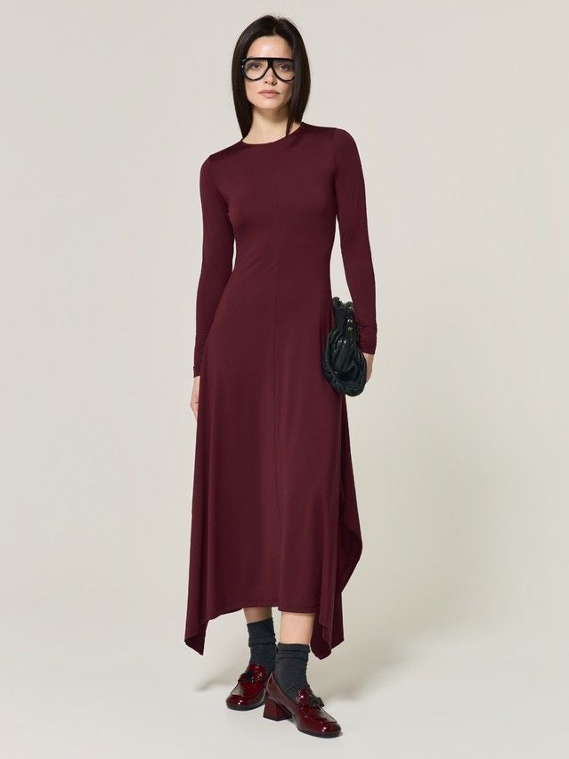Women's gown CONTE LPL 3493, s.170-84-90, burgundy - 1