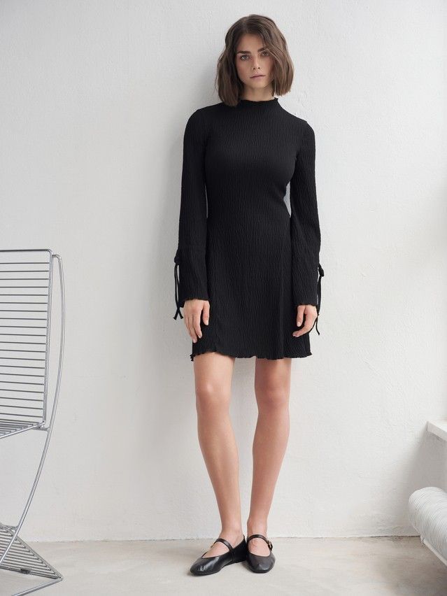 Women's gown CONTE LPL 3238, s.170-84-90, black - 1