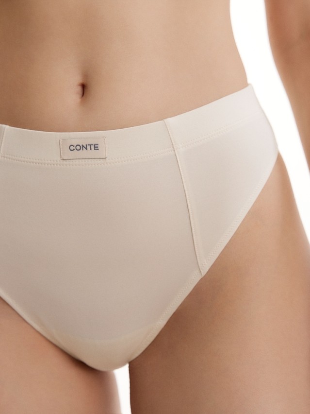 Women's panties CONTE NIGHT SHADOW LBR 3563, s.90, white sand - 3