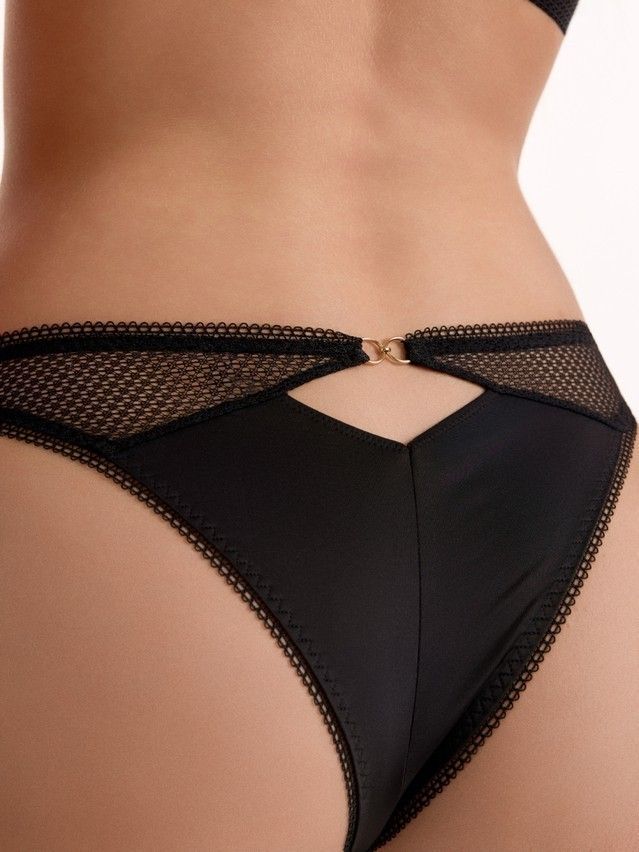 Women's panties CONTE INFINITY LBR 3350, s.90, black - 3