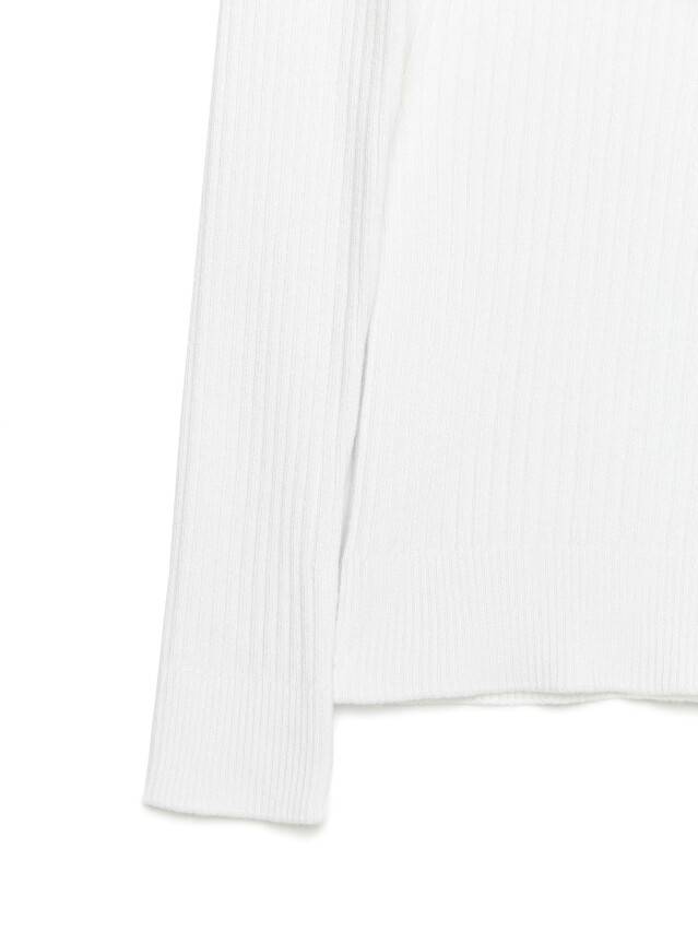 Women's polo neck shirt CONTE ELEGANT LDK105, s.170-84, off-white - 5