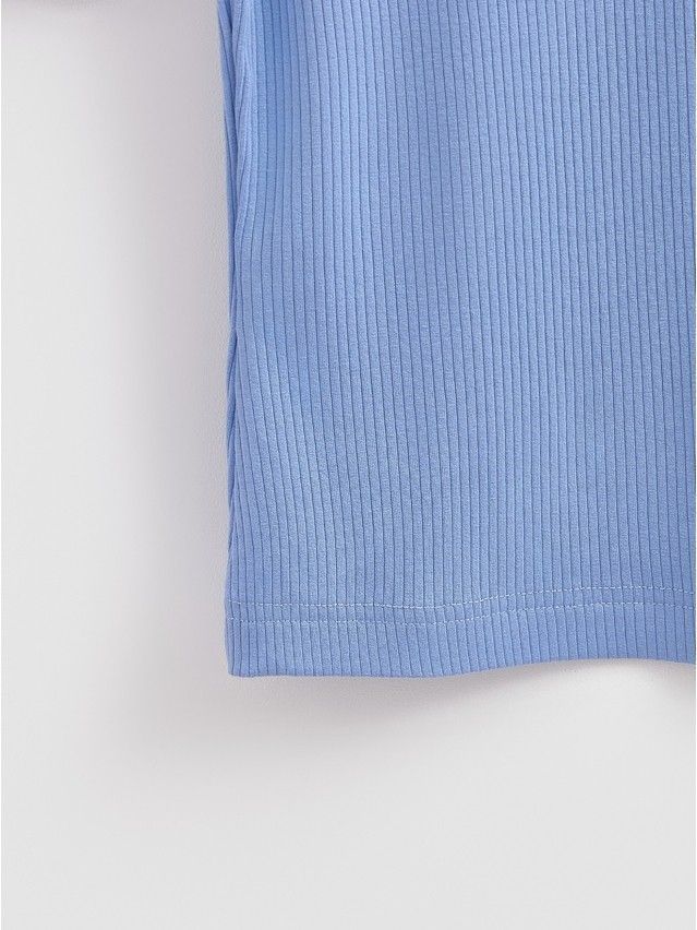 Women's polo neck shirt CONTE ELEGANT LD 2639, s.170-92, cornflower - 8