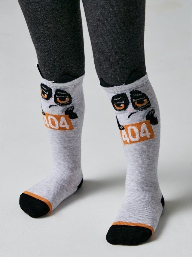 Children's tights CONTE-KIDS TIP-TOP, s.104-110 (16),561 grey - 1