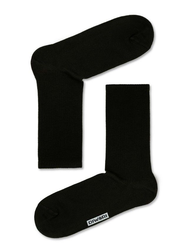 Men's socks DiWaRi ACTIVE, s.27, 000 black - 1