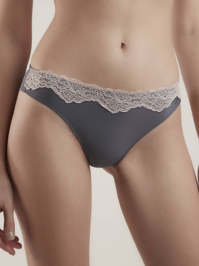 Panties CONTE ELEGANT FLEUR TP6047, s.102, graphite - 5