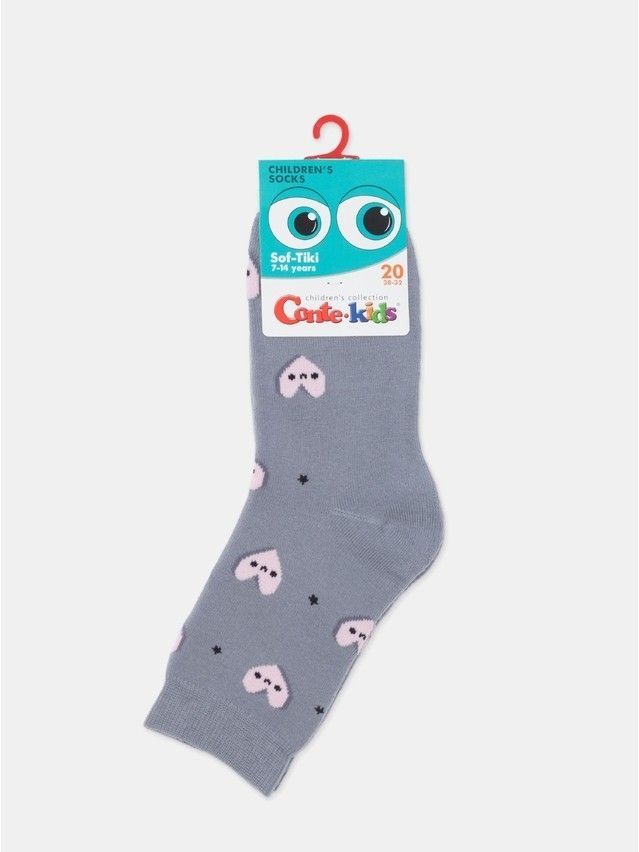 Children's socks CONTE-KIDS SOF-TIKI, s.20, 757 grey - 8