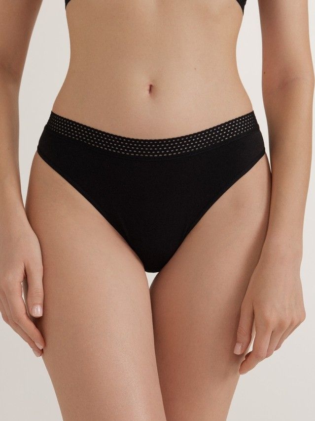 Women's panties CONTE ELEGANT GOTIC LB 3005, s.90, black - 1