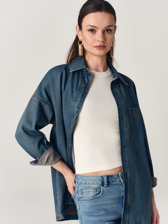 Women's jeans CONTE CON-863, s.164-90, light blue - 3