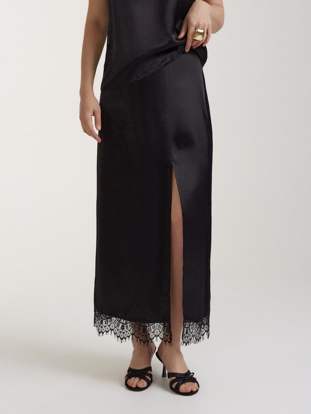 Women's skirt CONTE ELEGANT LU 3150, s.170-90, black - 4