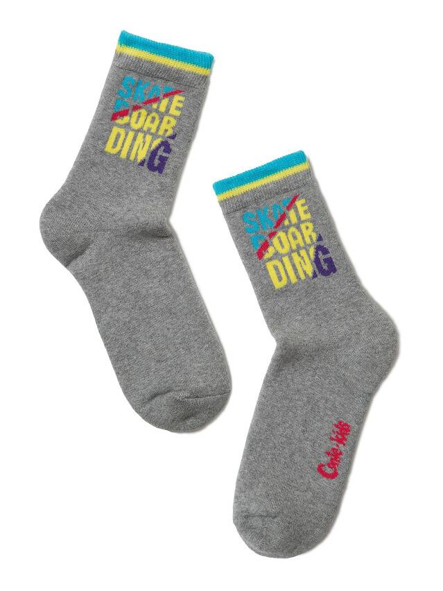 Children's socks CONTE-KIDS SOF-TIKI, s.30-32, 419 grey - 1
