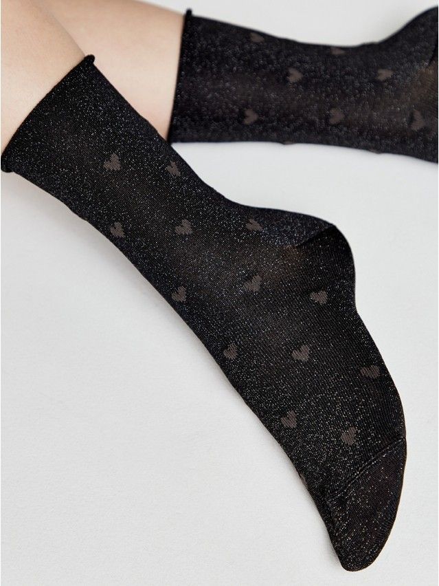 Women's socks CONTE ELEGANT FANTASY, s.23-25, 592 black - 3
