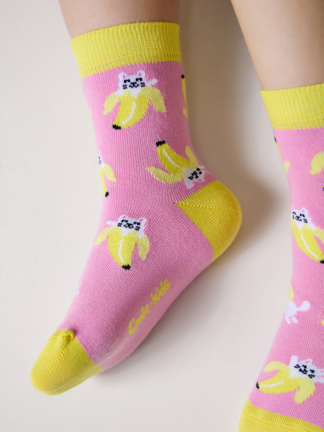 Children's socks CONTE-KIDS TIP-TOP, s.12, 1033 pink - 4
