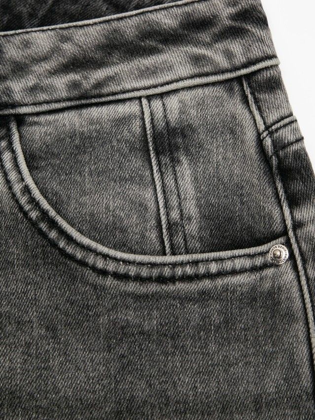 Women's jeans CONTE CON-964, s.164-90, black tint - 12