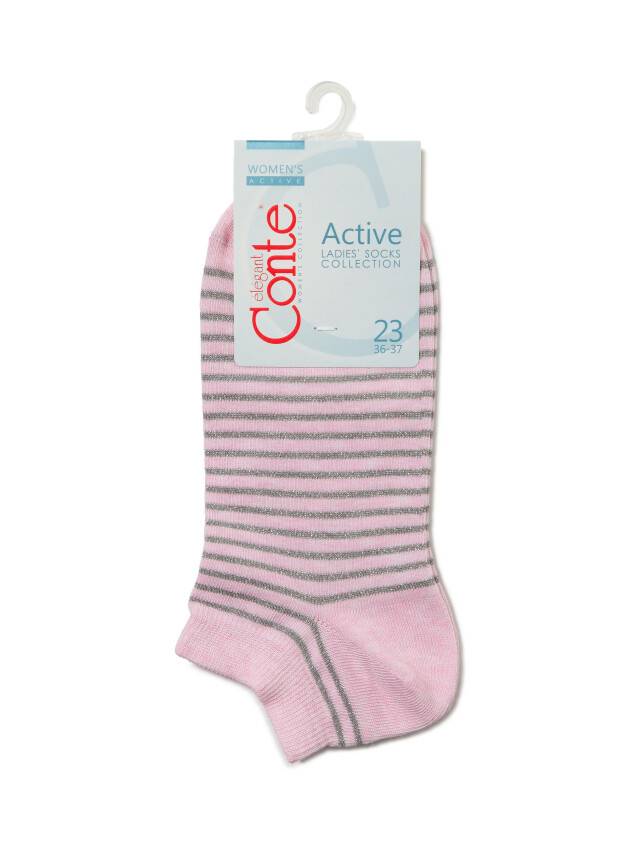 Women's socks CONTE ELEGANT ACTIVE, s.23, 121 light pink - 3