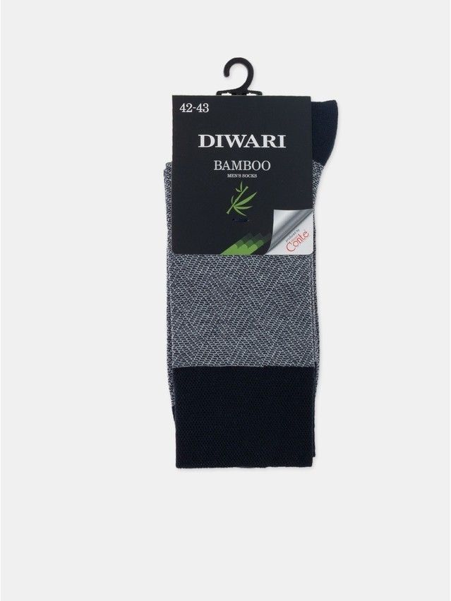 Men's socks DIWARI BAMBOO, s.25, 205 navy - 4